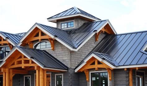 metal roof exterior home ideas